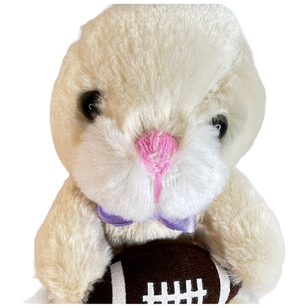 Dan Dee Collectors Choice Easter Bunny Rabbit Plush With Football Stuffed Animal - Picture 2 of 9